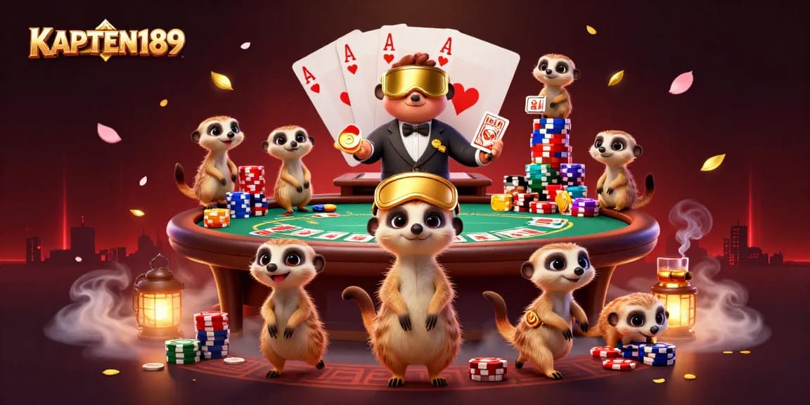 KAPTEN189 mengatur permainan slot online terbaik dengan miliaran chip berwarna.