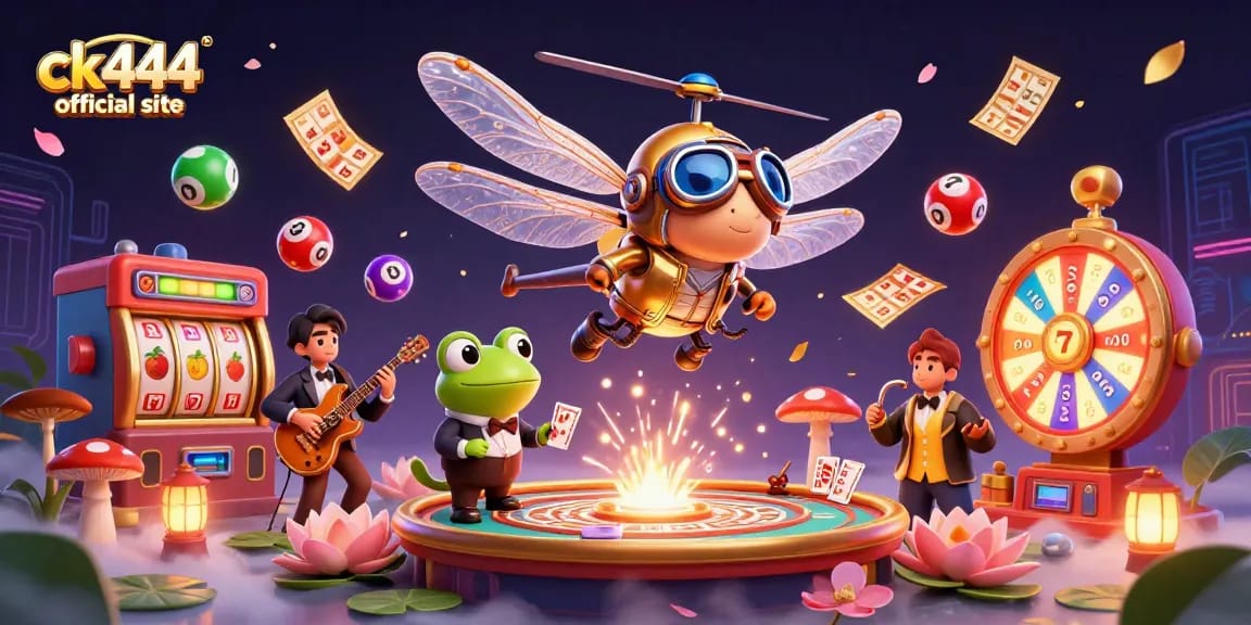 Engage with the ck444 official site for exciting slots and gaming action in a fascinating casino setting.