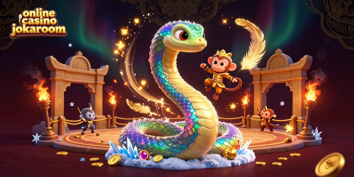 Engage with excitement at online casino jokaroom featuring vibrant characters and gaming elements.
