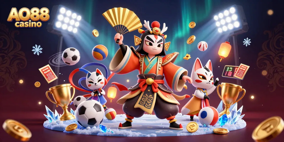 Experience thrilling gameplay at AO88 casino with vibrant 3D action and exciting sports themes.